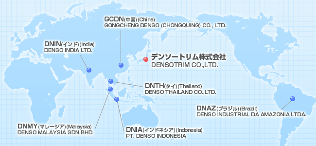 グローバルネットワークMAP
