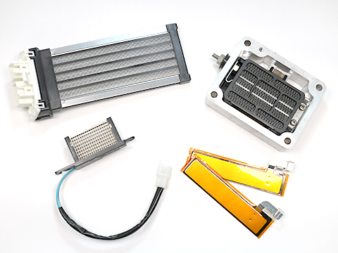 Air heating heater